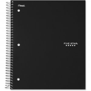Five Star 72069 Wirebound College Ruled Notebook - 3 Subject (06210)