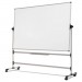 MasterVision BVCRQR0521 Earth Silver Easy Clean Revolver Dry Erase Board,48x70, White, Steel Frame