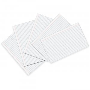 Pacon 5137 Ruled Index Cards