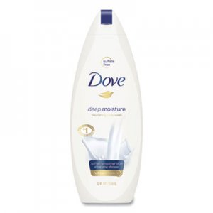 Diversey DVOCB123410 Dove Body Wash Deep Moisture, 12 oz Bottle, 6/Carton