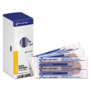 First Aid Only FAOFAE3101 Refill for SmartCompliance General Business Cabinet, Fabric Bandages, 1x3, 40/Bx