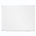 Universal UNV43233 Frameless Glass Marker Board, 48" x 36", White