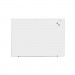 Universal UNV43203 Frameless Magnetic Glass Marker Board, 48" x 36", White