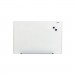 Universal UNV43202 Frameless Magnetic Glass Marker Board, 36" x 24", White