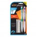 BIC BICMPMX7P21BK Velocity Max Pencil, 0.7 mm, HB (#2.5), Black Lead, Assorted Barrel Colors, 2/Pack