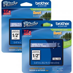 Brother TZE135BD P-touch TZe Laminated Tape Cartridges