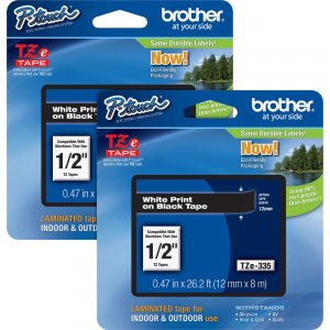 Brother TZE335BD P-touch TZe Laminated Tape Cartridges