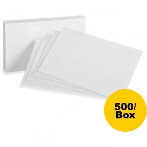 Oxford 50BX Plain Index Cards