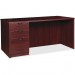 Lorell PD3672LSPMY Prominence Mahogany Laminate Office Suite