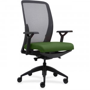 Lorell 83104A201 Executive Mesh Back/Fabric Seat Task Chair
