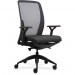 Lorell 83104A205 Executive Mesh Back/Fabric Seat Task Chair