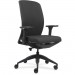 Lorell 83105A202 Executive Chairs w/Fabric Seat & Back