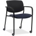 Lorell 83115A204 Stack Chairs w/Plastic Back & Fabric Seat