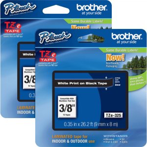 Brother TZE325BD P-touch TZe Laminated Tape Cartridges