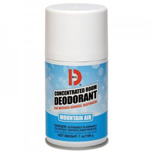 Big D BGD463 Metered Concentrated Room Deodorant, Mountain Air Scent, 7 oz Aerosol
