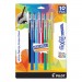 Pilot PIL32456 FriXion ColorSticks Erasable Stick Gel Pen, 0.7mm, Assorted Ink/Barrel, 10/Pack