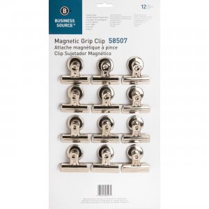 Business Source 58507 Magnetic Grip Clips Pack