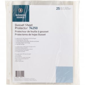 Business Source 74250 Heavy-duty Sheet Protectors