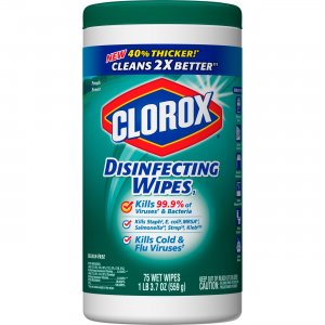 Clorox 01656BD Bleach-Free Scented Disinfecting Wipes