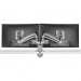 Chief KXD220S KX Low-Profile Dual Monitor Arms, Desk Mount, Silver