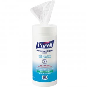 PURELL® 903012CT Alcohol Formula Hand Sanitizing Wipes