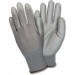 Safety Zone GNPU2X4GY Poly Coated Knit Gloves
