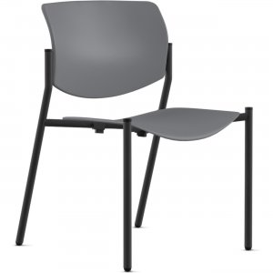 9 to 5 Seating 1210A00BFP14 Shuttle Armless Stack Chair with Glides