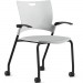 9 to 5 Seating 1315A12BFP05 Bella Fixed Arms Mobile Stack Chair