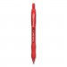 Paper Mate PAP2095454 Profile Retractable Ballpoint Pen, Bold 1 mm, Red Ink/Barrel, Dozen
