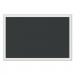 U Brands UBR2073U0001 Magnetic Chalkboard with Decor Frame, 30 x 20, Black Surface/White Frame