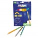 Prang DIX22118 Duo-Color Colored Pencil Sets, 3 mm, 2B (#1), Assorted Lead/Barrel Colors, 18/Pack