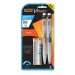 BIC BICMPMX5P21 Velocity Max Pencil, 0.5 mm, HB (#2), Black Lead, Gray Barrel, 2/Pack
