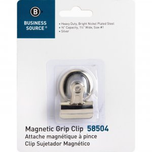 Business Source 58504 Magnetic Grip Clips