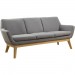 Lorell 68963 Quintessence Collection Upholstered Sofa