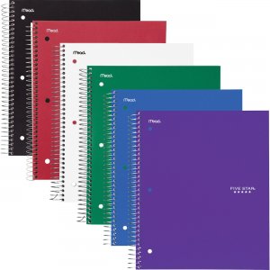 Mead 73930 Five Star Subject Spiral Notebook