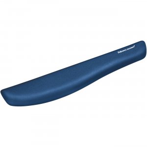 Fellowes 9287401 PlushTouch Keyboard Wrist Rest with FoamFusion Technology - Blue