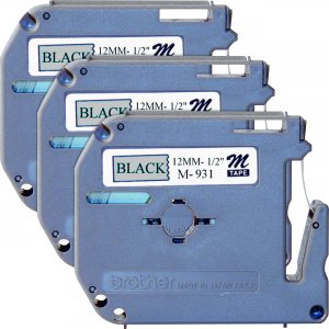 Brother M931BD P-touch Nonlaminated M Series Tape Cartridge