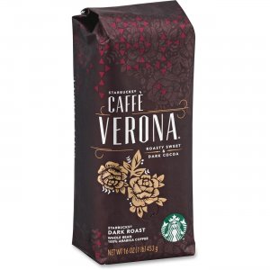 Starbucks 12411949 Caffe Verona 1 lb. Whole Bean Coffee