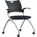 9 to 5 Seating 1320A12SFP01 Bella Fixed Arms Mobile Nesting Chair