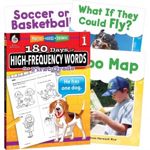 Shell Education 109746 Learn At Home Grade 1 Frequency Words