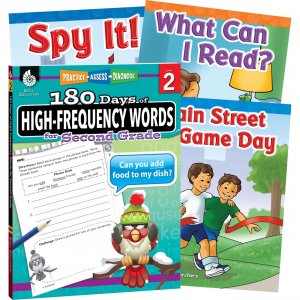 Shell Education 109747 Learn At Home Grade 2 Frequency Words