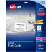 Avery 35700 Arched Die-Cut Tent Cards 2-1/16" x 3-3/4" , 65 lbs, 100 Cards