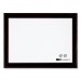 Quartet QRT79282 Home Decor Magnetic Dry Erase Board, 23 x 17, Black Wood Frame