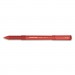 Paper Mate PAP2124505 Write Bros. Grip Ballpoint Pen, Medium, 1 mm, Red Ink/Barrel, Dozen