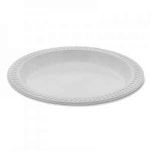 Pactiv PCTYMI6 MeadowareA OPS Dinnerware, Plate, 6" Diameter, White, 1,000/Carton