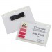 C-Line CLI92823 Self-Laminating Magnetic Style Name Badge Holder Kit, 2" x 3", Clear, 20/Box