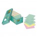 Post-it Pop-up Notes MMMR33018APCP Original Pop-up Refill, 3 x 3, Marseille Collection, 100 Sheets/Pad, 18 Pads