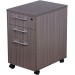 Boss S504 Simple System Mobile Pedestal Box/Box/File, Driftwood