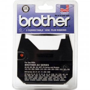 Brother 1230 Black Typewriter Correction Ribbon