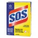 S.O.S. 88320CT Steel Wool Soap Pad, 15 Pads/Box, 12 Boxes/Carton